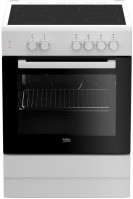 Photos - Cooker Beko FSS 67000 GW white