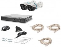 Photos - Surveillance DVR Kit Tecsar IP 2OUT Lux 