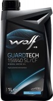 Photos - Engine Oil WOLF Guardtech 15W-40 SL/CF 1 L