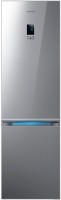 Photos - Fridge Samsung RB37K63412A silver