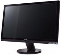 Photos - Monitor Acer P195HQ 19 "  black