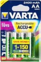 Photos - Battery Varta Toys Accu  4xAA 2400 mAh