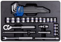 Photos - Tool Kit KING TONY 9-93523MR 