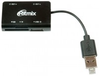 Photos - Card Reader / USB Hub Ritmix CR-2322M 