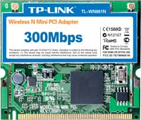 Photos - Wi-Fi TP-LINK TL-WN861N 