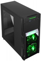 Photos - Computer Case Gamemax G535-CR black