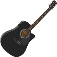 Photos - Acoustic Guitar Squier SA-105CE 