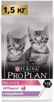 Photos - Cat Food Pro Plan Junior Delicate Sensitive Turkey  1.5 kg