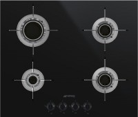 Photos - Hob Smeg PVL664C black