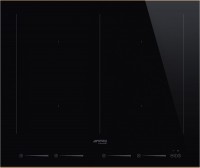 Photos - Hob Smeg SIM662 black