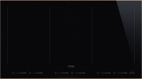 Photos - Hob Smeg SIM693WLDR black