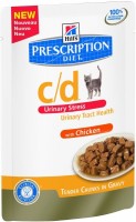 Photos - Cat Food Hills PD c/d Urinary Stress Chicken 85 g 