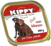Photos - Dog Food Kippy Adult Pate with Beef 1