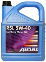 Photos - Engine Oil Alpine RSL 5W-40 4 L