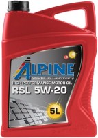 Photos - Engine Oil Alpine RSL 5W-20 5 L