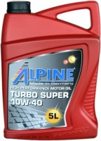 Photos - Engine Oil Alpine Turbo Super 10W-40 5 L