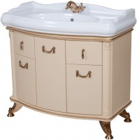 Photos - Washbasin cabinet Akva Rodos Art Deco 100 lux 