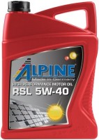 Photos - Engine Oil Alpine RSL 5W-40 6 L