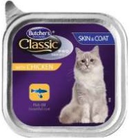 Photos - Cat Food Butchers Adult Classic Pro Skin and Coat Chicken 0.1 kg 