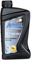 Photos - Gear Oil Alpine Syngear 75W-90 1 L