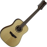 Photos - Acoustic Guitar Dean Guitars Natural Series Dread 12 Str A/E 
