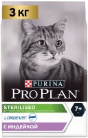 Photos - Cat Food Pro Plan Adult 7+ Sterilised Turkey  3 kg