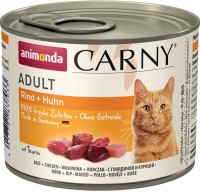 Photos - Cat Food Animonda Adult Carny Beef/Chicken  200 g