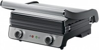 Photos - Electric Grill Hotpoint-Ariston CG 200 AX0 stainless steel
