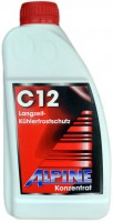 Photos - Antifreeze \ Coolant Alpine Kuhlerfrostschutz C12 Red 1 L