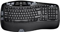 Photos - Keyboard Logitech Wireless Keyboard K350 