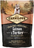 Photos - Dog Food Carnilove Puppy Large Breed Salmon/Turkey 