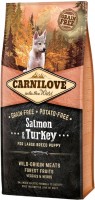 Photos - Dog Food Carnilove Puppy Large Breed Salmon/Turkey 