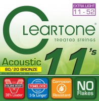 Strings Cleartone 80/20 Bronze Extra Light 11-52 