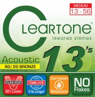 Strings Cleartone 80/20 Bronze Medium 13-56 