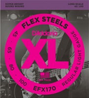 Photos - Strings DAddario XL FlexSteels Bass 45-100 