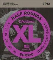 Photos - Strings DAddario XL Half Rounds 9-42 
