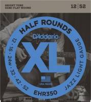 Strings DAddario XL Half Rounds Jazz 12-52 