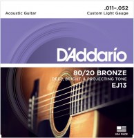 Photos - Strings DAddario 80/20 Bronze 11-52 