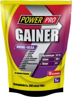 Photos - Weight Gainer Power Pro Gainer Amino/BCAA 4 kg