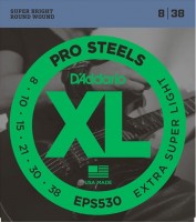 Strings DAddario XL ProSteels 8-38 