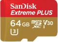 SanDisk Extreme Plus V30 microSD UHS-I U3 64 GB