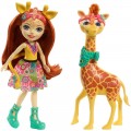 Enchantimals Gillian Giraffe and Pawl FKY74 
