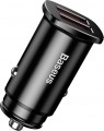 BASEUS Square Metal 30W Dual Quick Car Charger 