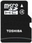 Toshiba microSDHC Class 4