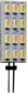 Brille LED G4 2.7W 12 pcs WW SM 12V (L3-017)