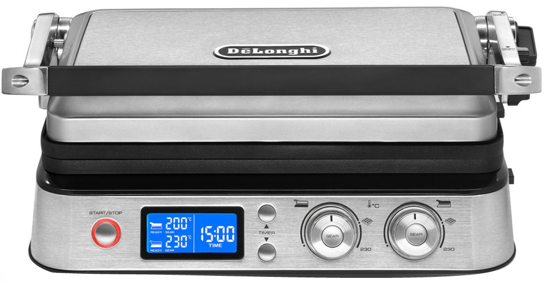 Comparison De Longhi Multigrill CGH1030D stainless steel and