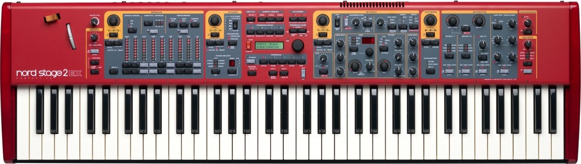 Nord Stage 3 88 vs Stage 2 EX Compact comparison Keys Specs Effects and control Connectors In box General