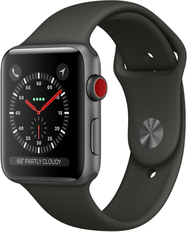 ▷ Comparison Apple Watch 3 Nike+ 38 mm vs Apple Watch 3 Aluminum 38 mm:  Telephony · Sports and tourism · Display · Hardware · Power source · Case  and strap · General