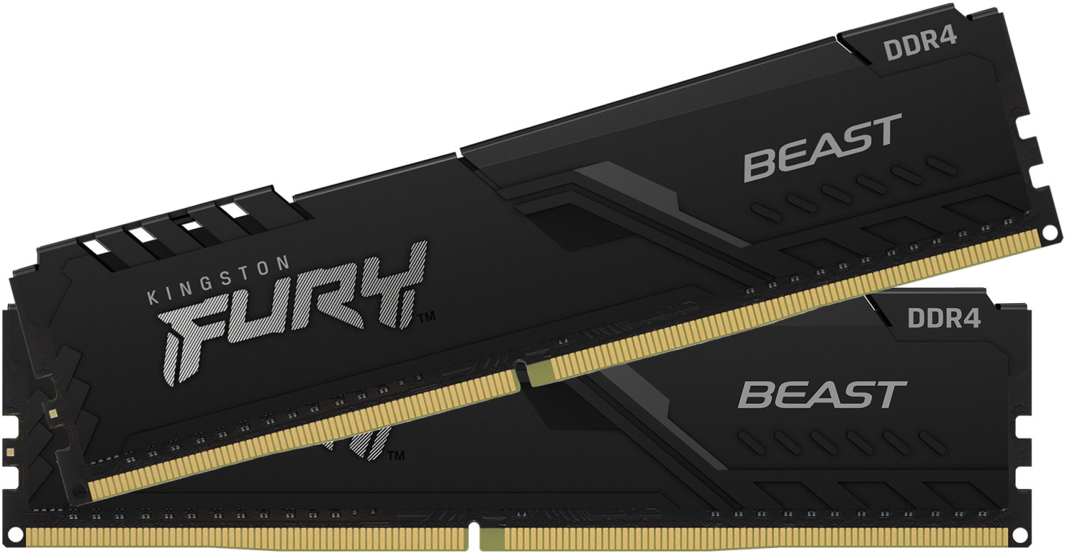 Kingston Fury Beast DDR4 2x16Gb KF436C18BBK2/32 - buy RAM: prices