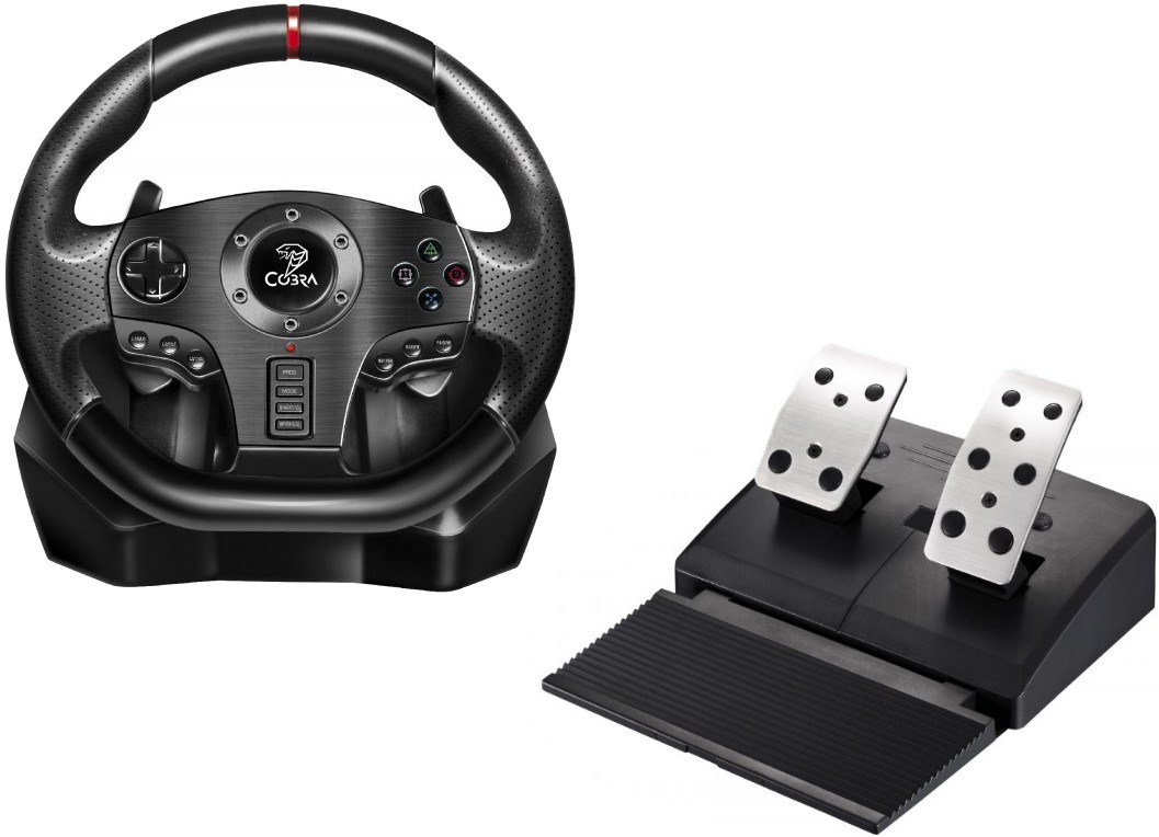 Subsonic Superdrive GS 750 Steering Wheel - Steering wheel & Pedal set -  Sony PlayStation 4